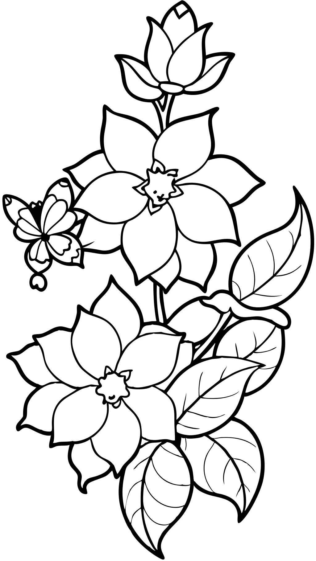 printable jasmine coloring pages